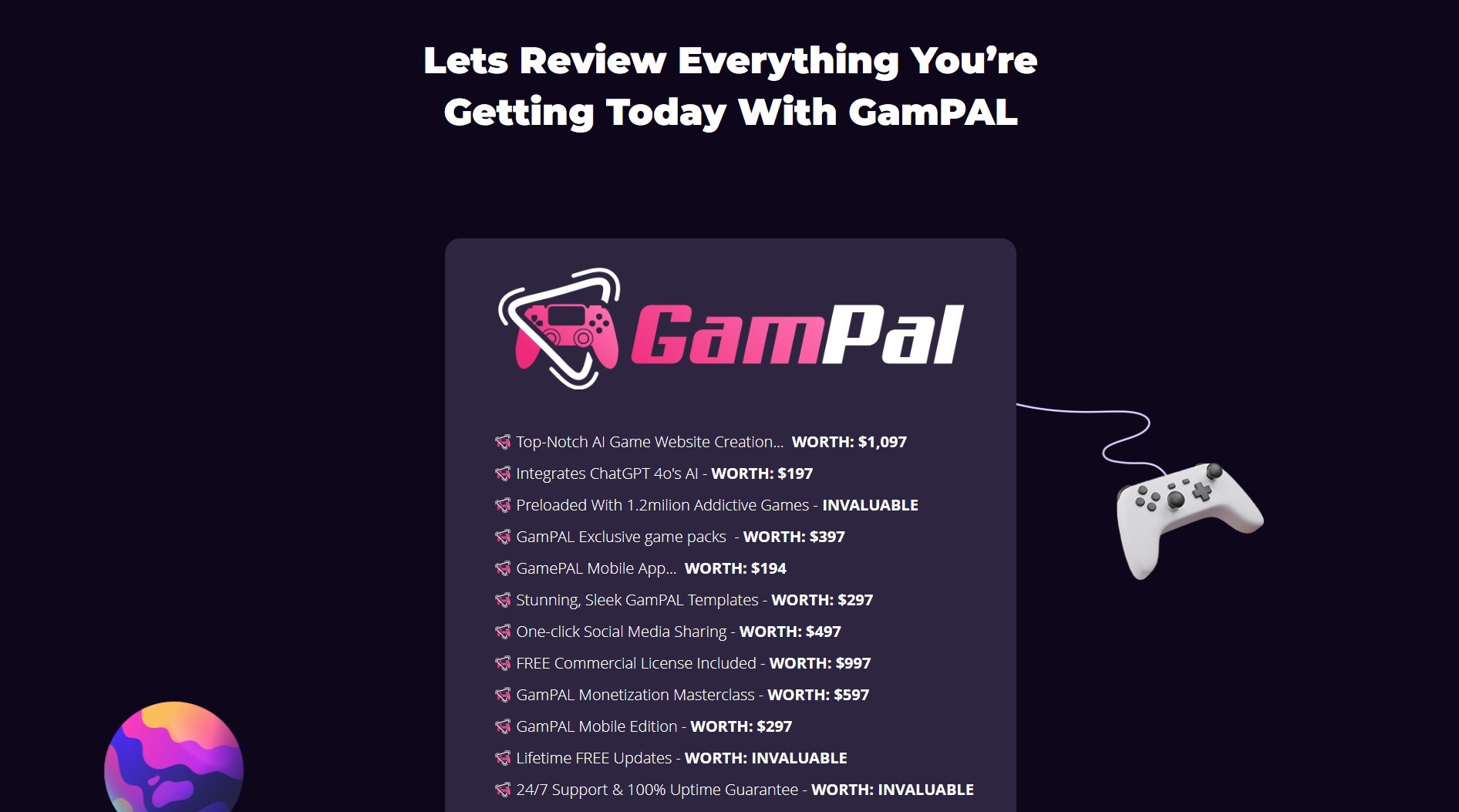 GamPAL Review